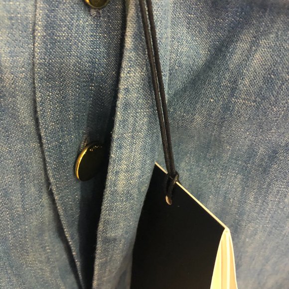 Gucci Button Fly Shorts in Blue - Picture 3 of 6